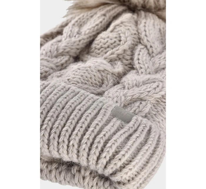 Dívčí zimní čepice Béžová model 21678401 - 4F