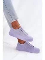 Dámské Textilní Tenisky Big Star RR274406 Fialové