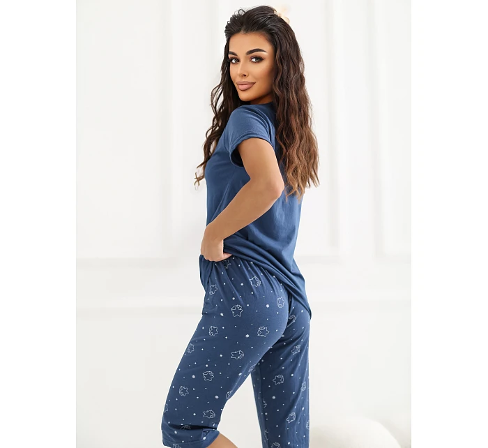 Piżama DU PI FP model 22084192 granatowy - FPrice