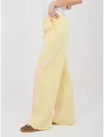 Spodnie dresowe IT DR 22168.66 jasny żółty