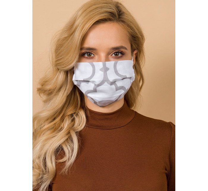 Ochranná maska KW MO model 14838494 bílá šedá - FPrice