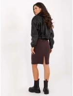 Sukně RV SD 4793 1.32 tmavě hnědá