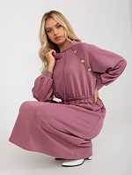 Dámské šaty RV SK 8336 tmavě růžové