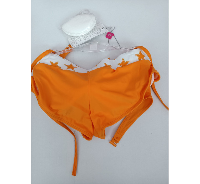 Dámské dvoudílné plavky model 18872725 oranžové - Etna