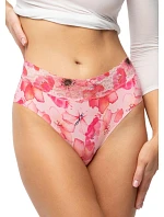 Dámské kalhotky Mallow Hipster Hipphuggers růžové - Julimex Dámské kalhotky Mallow Hipster Hipphuggers růžové - Julimex