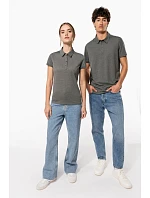 K 263 Dámské žerzejové polo model 22507234 grey heather - Kariban K 263 Dámské žerzejové polo model 22507234 grey heather - Kariban