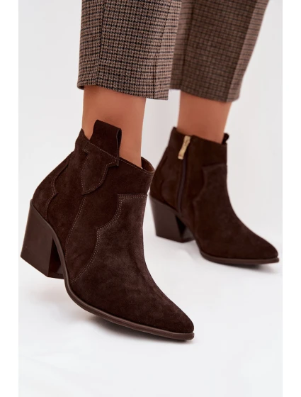 Kožené kožené boty Z  model 22035877 - Zazoo