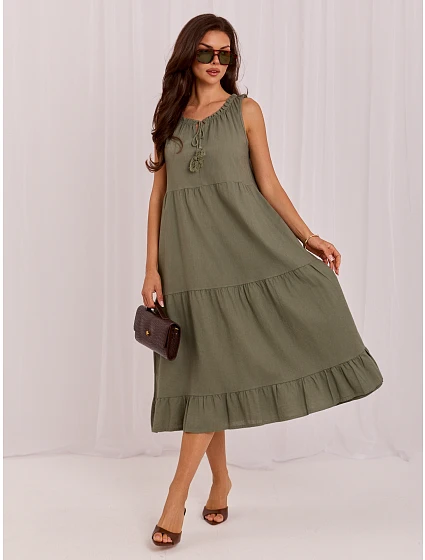 Sukienka IT SK model 22251289 khaki - FPrice