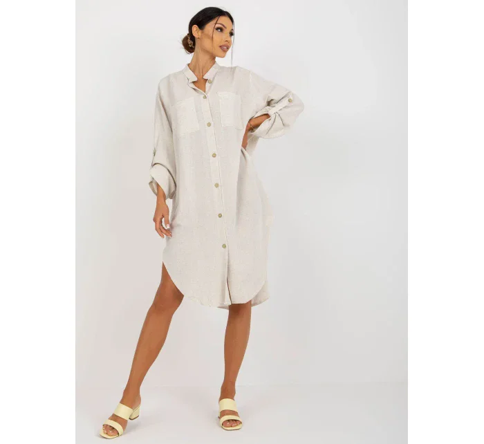 Sukienka TW SK BE model 18496636 jasny beżowy - FPrice