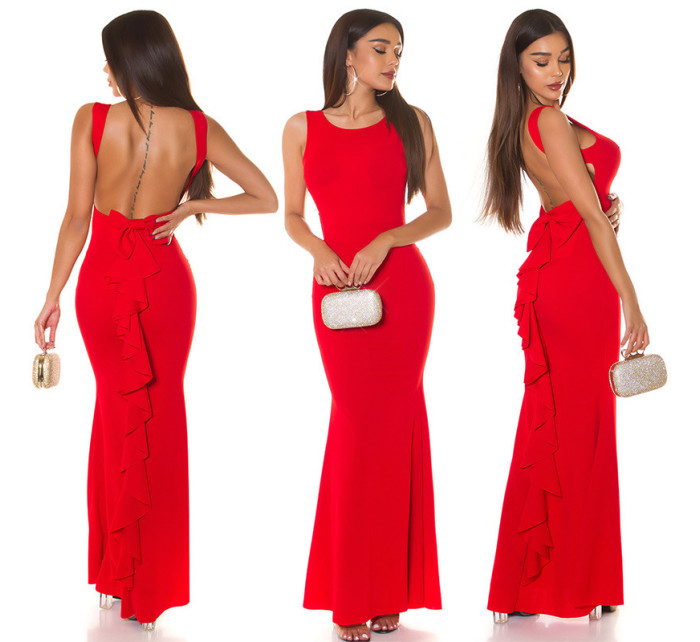 Sexy Koucla Red Dress with back model 19628706 - Style fashion