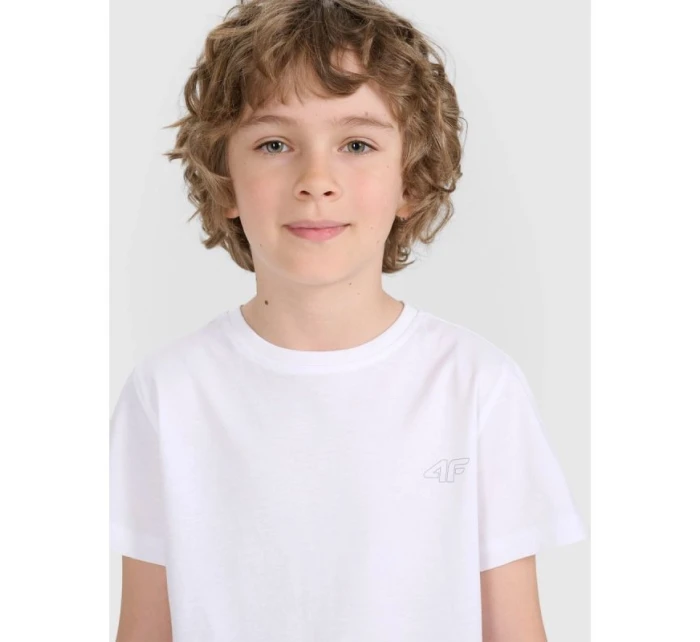 Dětské hladké tričko model 21756882 - 4F Dětské hladké tričko model 21756882 - 4F