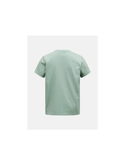 Dětské tričko PEAK PERFORMANCE Jr Original Small Logo Tee, zelené