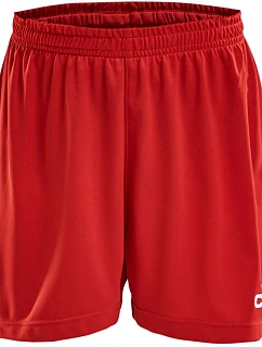 Craft Teamwear Squad Go Short Solid Jr Dětské sportovní kraťasy 82.5586 bright red