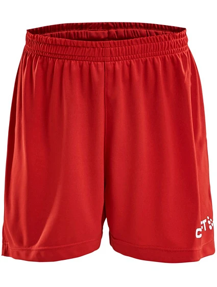 Craft Teamwear Squad Go Short Solid Jr Dětské sportovní kraťasy 82.5586 bright red Craft Teamwear Squad Go Short Solid Jr Dětské sportovní kraťasy 82.5586 bright red