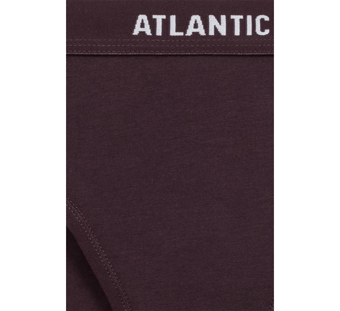 Atlantic 3CLP-012 3-pack barva:růžová tmavá/vínová/tmavě béžová