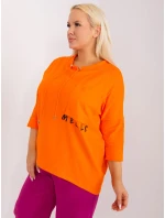 Bluzka RV BZ model 19465462 pomarańczowy - FPrice Bluzka RV BZ model 19465462 pomarańczowy - FPrice
