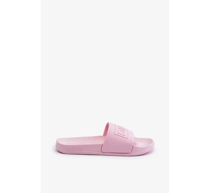 Lehké Dámské Pantofle Big Star OO274036 Růžové