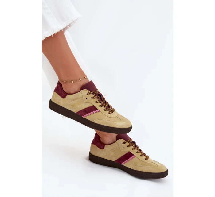 Dámské semišové tenisky Big Star HI-POLY SYSTEM – limetkové Dámské semišové tenisky Big Star HI-POLY SYSTEM – limetkové