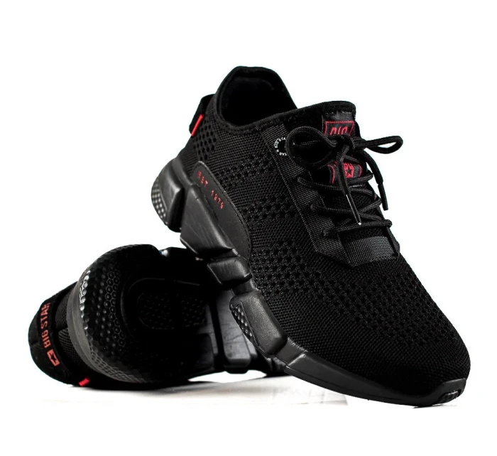 Komfortní tenisky dámské černé bez podpatku Komfortní tenisky dámské černé bez podpatku