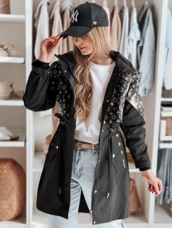 Dámská přechodná bunda parka FERIPARKA černá FashionStreet TY4875