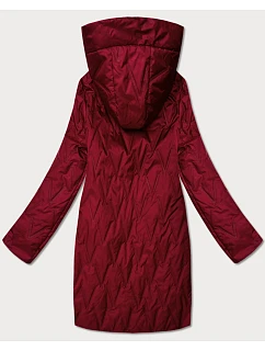 kurtka damska z  Goodlookin ciemny czerwony model 22019125 - S'WEST