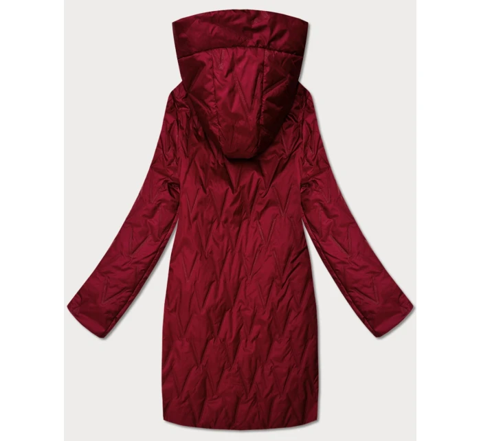 kurtka damska z Goodlookin ciemny czerwony model 22019125 - S'WEST kurtka damska z Goodlookin ciemny czerwony model 22019125 - S'WEST