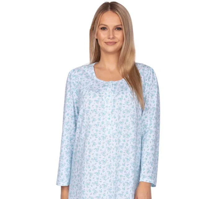 Dámská noční košilka 007 turquise - REGINA Dámská noční košilka 007 turquise - REGINA