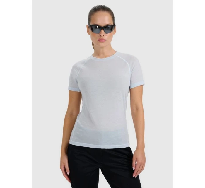 Dámské trekingové tričko z merino vlny model 21816747 - 4F Dámské trekingové tričko z merino vlny model 21816747 - 4F