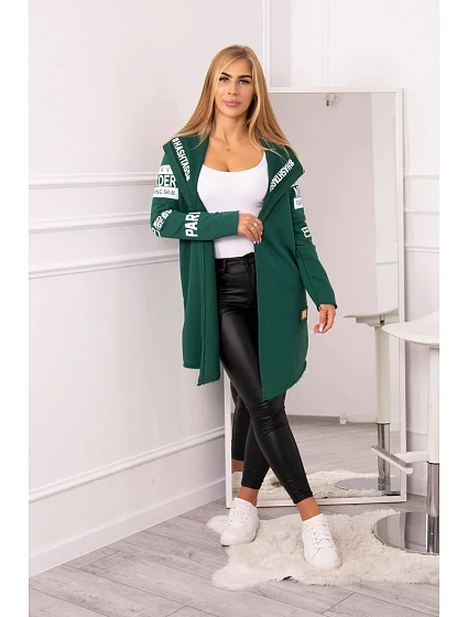 Zelená bez rukávů