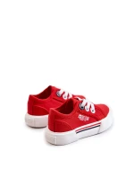 Dětské nízké tenisky Big Star model 21577003 Červená - Big Star Shoes Dětské nízké tenisky Big Star model 21577003 Červená - Big Star Shoes