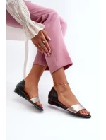 Kožené Sandály model 21659465 Černá - Maciejka