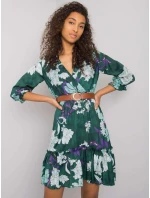 Šaty LC SK 22K 3039.51P tmavě zelená