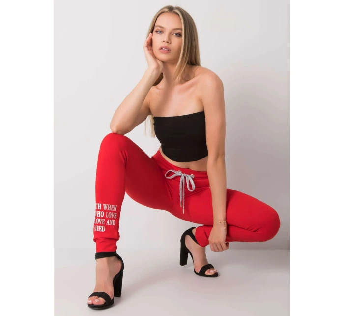 Spodnie dresowe RV DR model 20206335 czerwony - FPrice