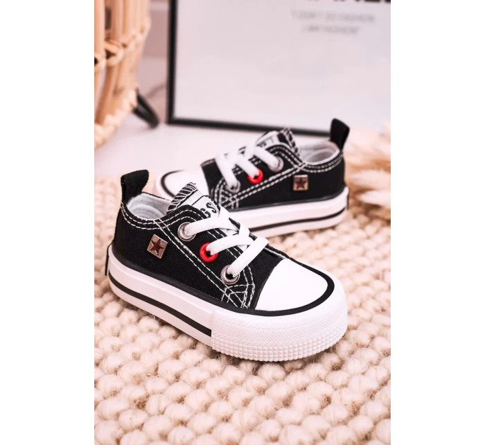 Dětské klasické tenisky Big Star - černé