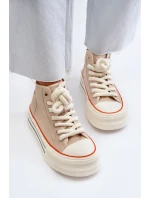 Dámské Tenisky na platformě Béžové Aineri Dámské Tenisky na platformě Béžové Aineri