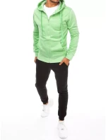 Pánská mátová a černá tepláková souprava Dstreet model 21967178 - FashionStreet