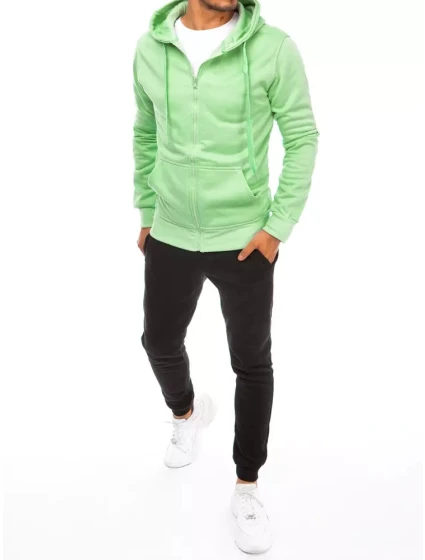 Pánská mátová a černá tepláková souprava Dstreet model 21967178 - FashionStreet