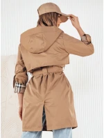 Dámská přechodná bunda parka béžová Dstreet model 21974258 - FashionStreet