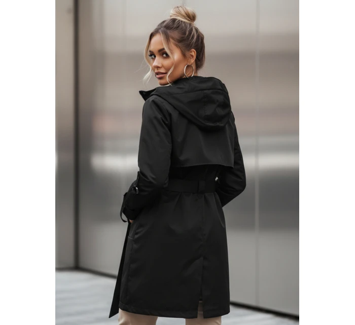 Kurtka przejściowa damska parka czarna model 22035893 - FashionStreet