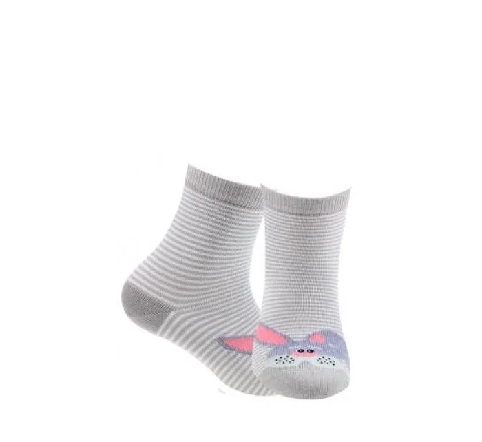 Skarpety  chłopięce wzorowane model 16127234 - Wola