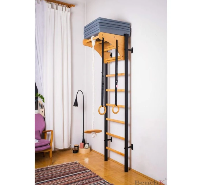 SKLÁDACÍ GYMNASTICKÁ MATRACE ŠEDÁ 180CM BENCHK