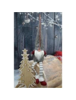 DEKORATIVNÍ TRPASLÍK 30+15CM ŠEDÝ DEKORATIVNÍ TRPASLÍK 30+15CM ŠEDÝ