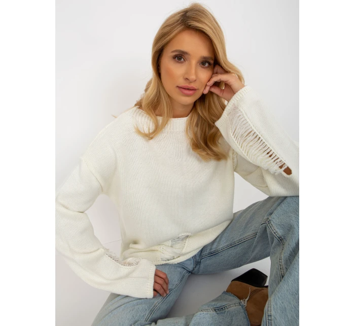 Sweter BA SW model 21943244 ecru - FPrice