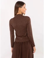 Bluzka IT BZ brązowy model 21441302 - FPrice Bluzka IT BZ brązowy model 21441302 - FPrice