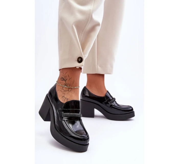 Polobotky na podpatku  model 183962 Step in style