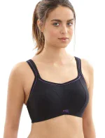 Sportovní podprsenka Panache 7341 30 E Černá