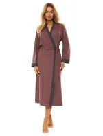 L&L 2505 dlouhý dámský viskózový župan M-2XL