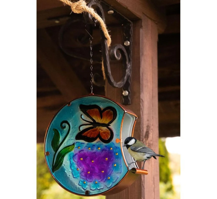 ZAHRADNÍ DEKORACE 22,5x8x22 cm Závěsný lampión na zeď