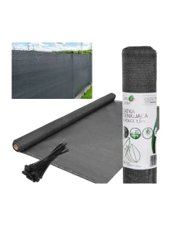 ODSTÍN SÍŤ 140G/M2 1,5X10M TMAVĚ ŠEDÝ