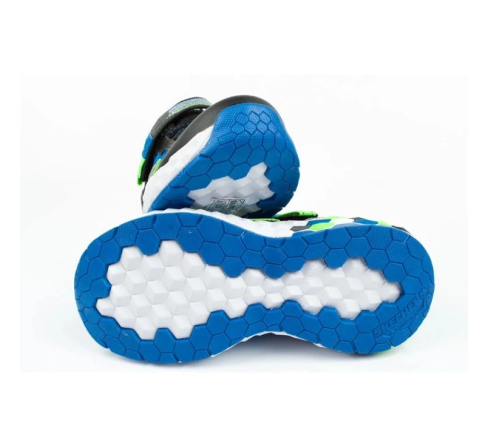 Boty Skechers Minecraft LED Jr 402204L/BBLM Boty Skechers Minecraft LED Jr 402204L/BBLM